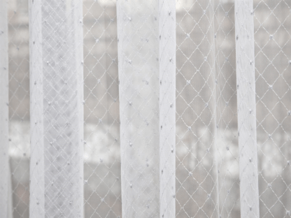 прозрачные белые шторы