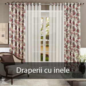 draperii cu inele